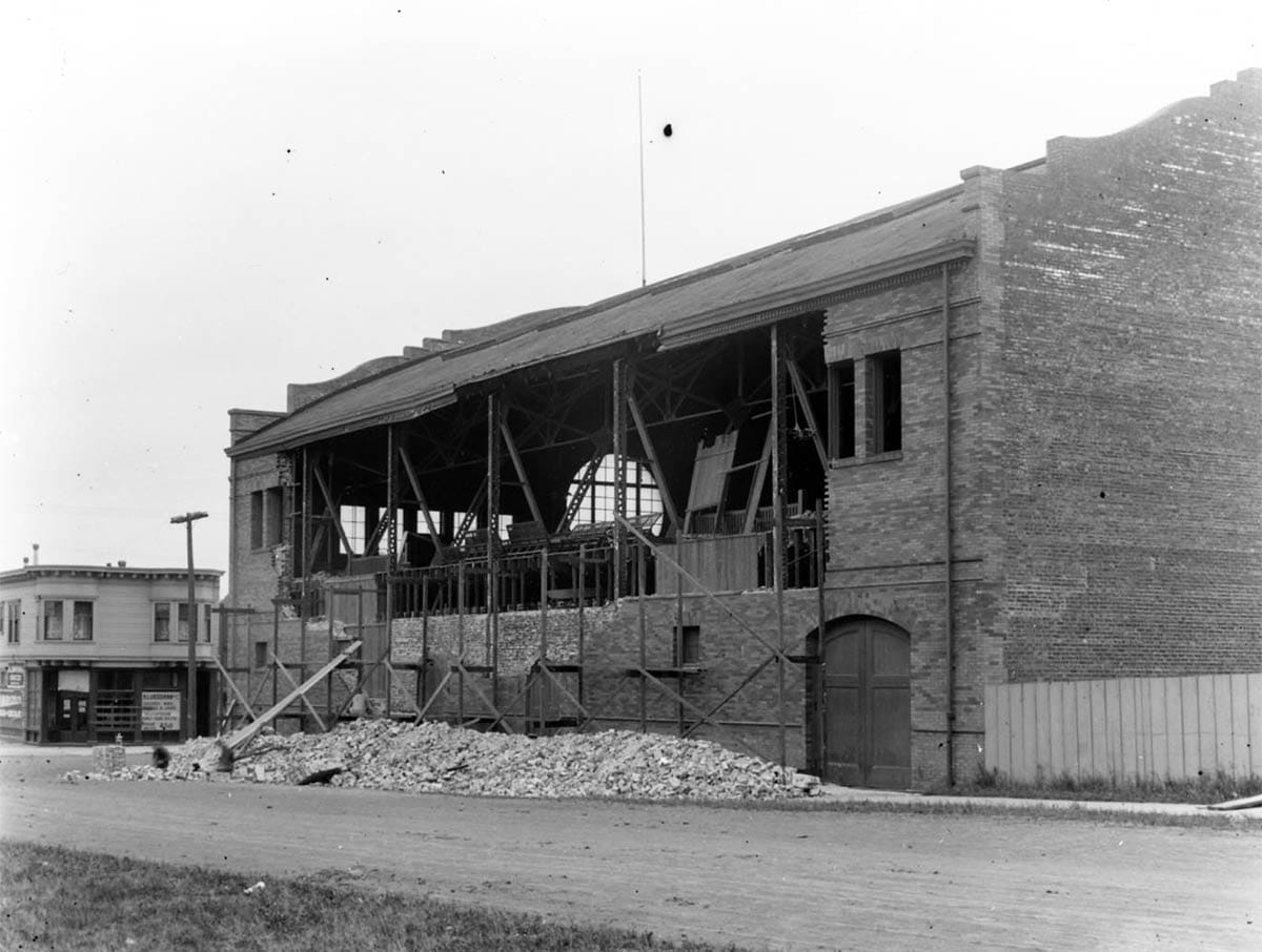 St. Francis Stables damage