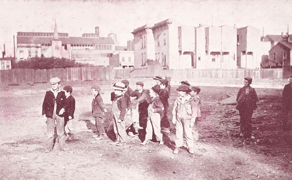 boys playing