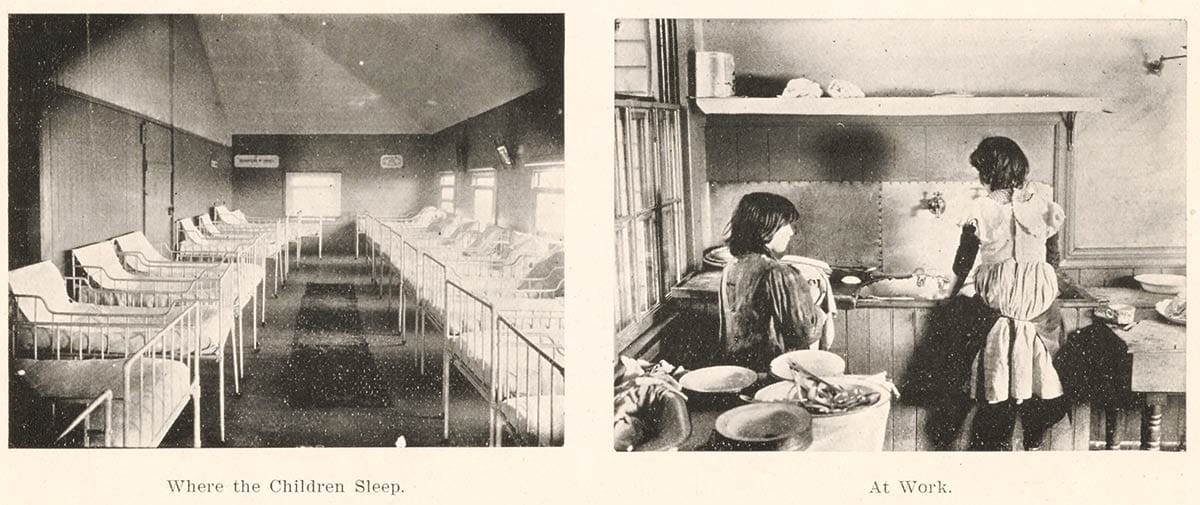 Dormitory and kitchen for Nursery of Homeless Children