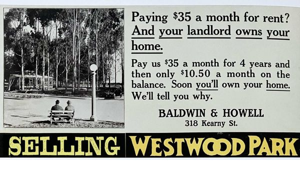 Selling Westwood Park