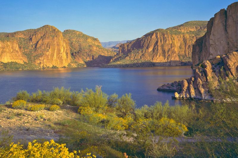 Canyon lake in Mesa, AZ