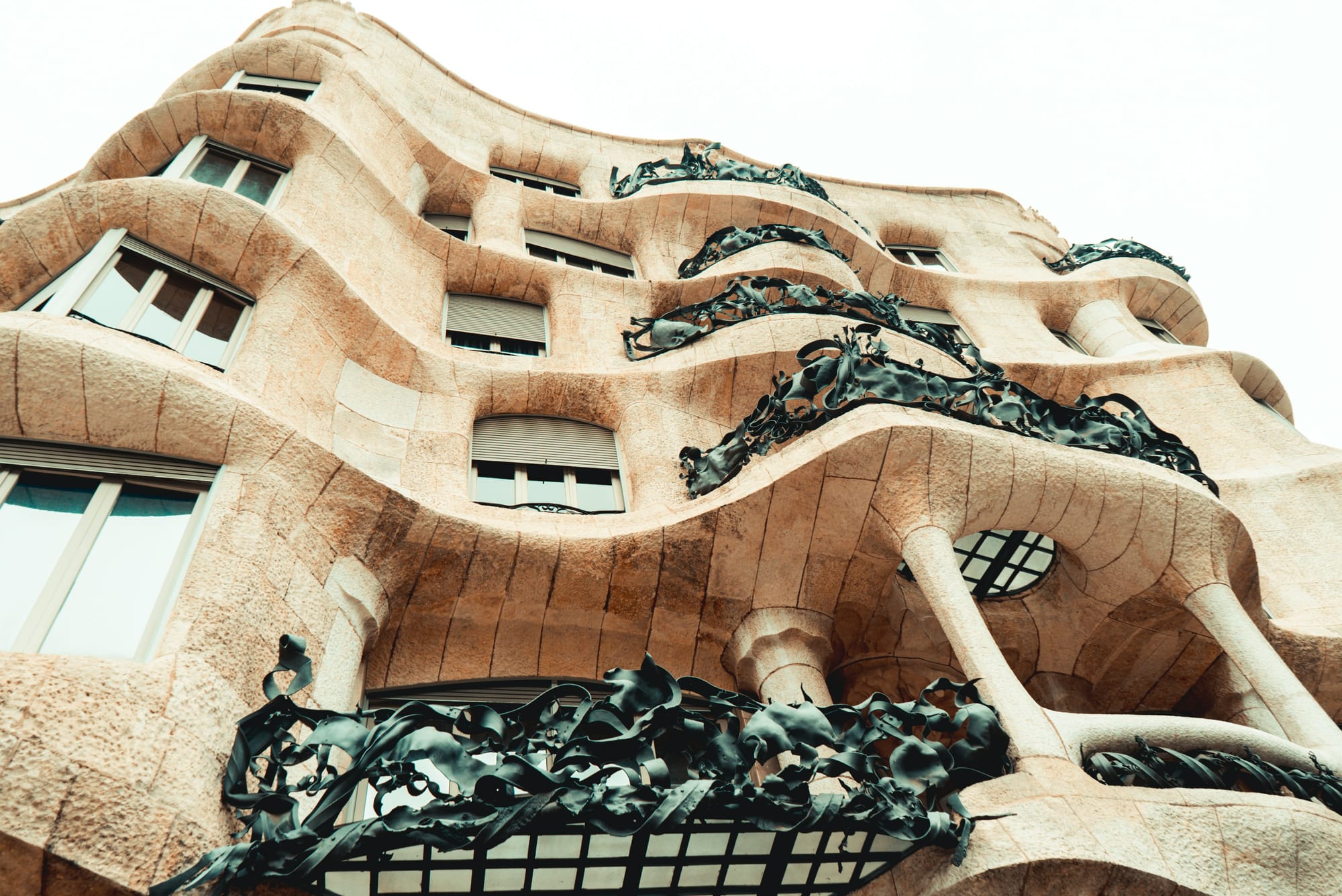 Architecture of La Pedrera-Casa Milà