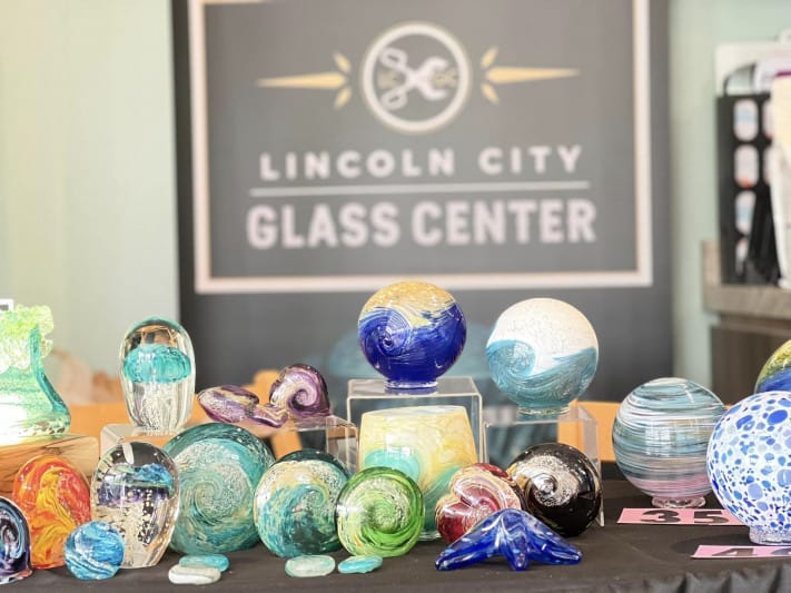 Lincoln City Glass Center in Lincoln City, Oregon
