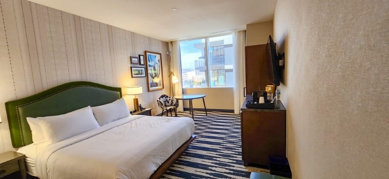 accessible room at The Leo Kent Hotel in Tucson