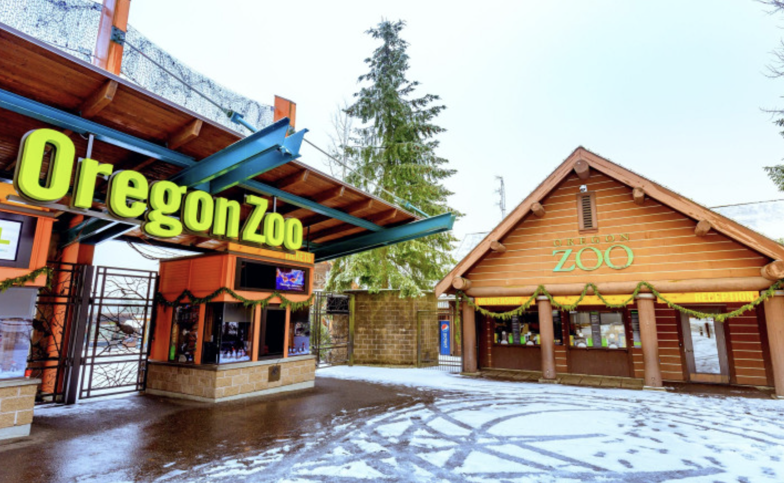 Entrance to the Oregon Zoo