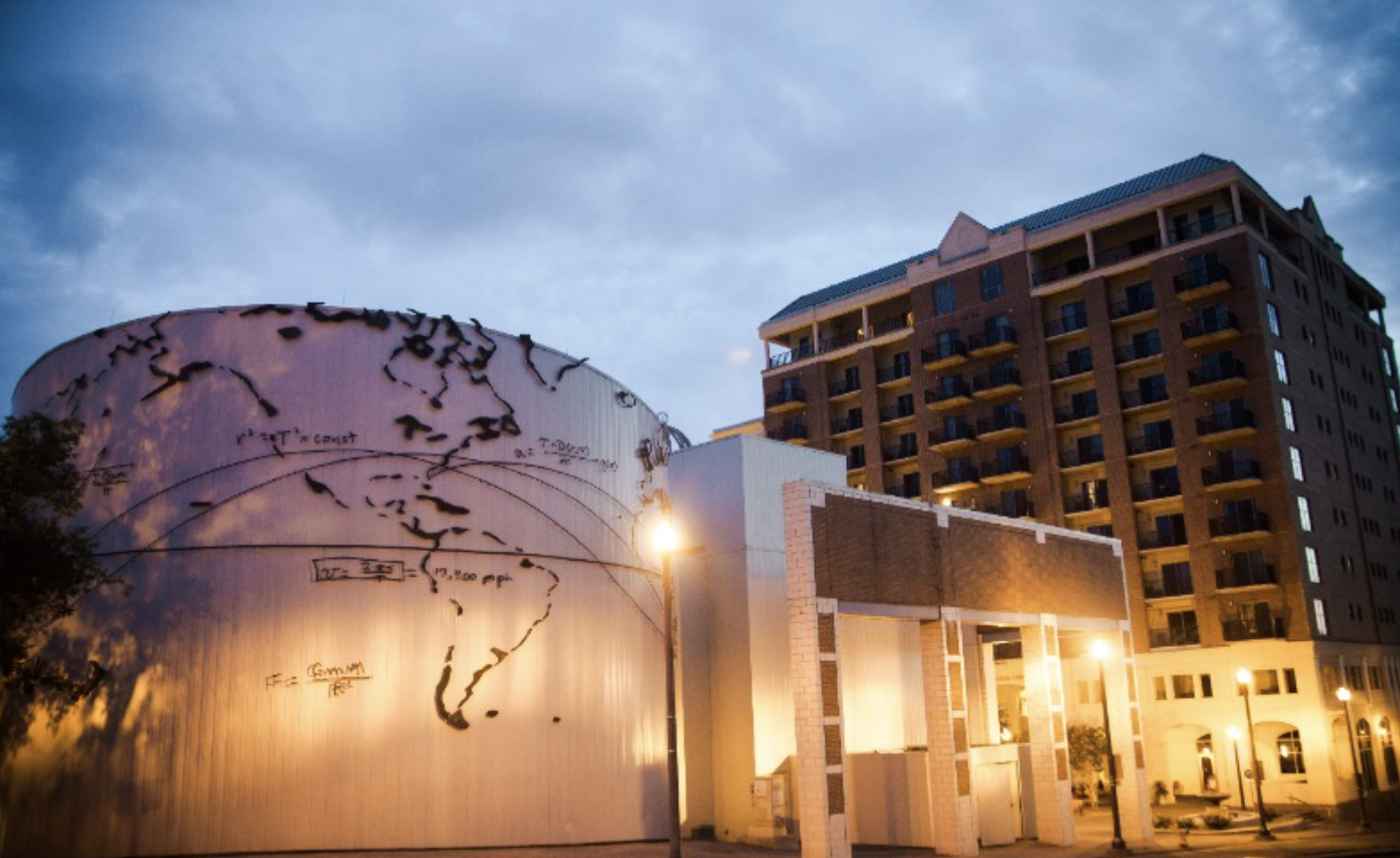 Exterior of Challenger Learning Center of Tallahassee
