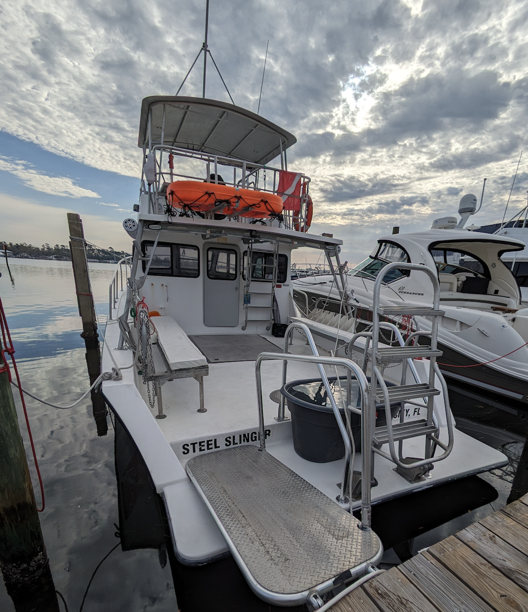 Panama City scuba diving boats