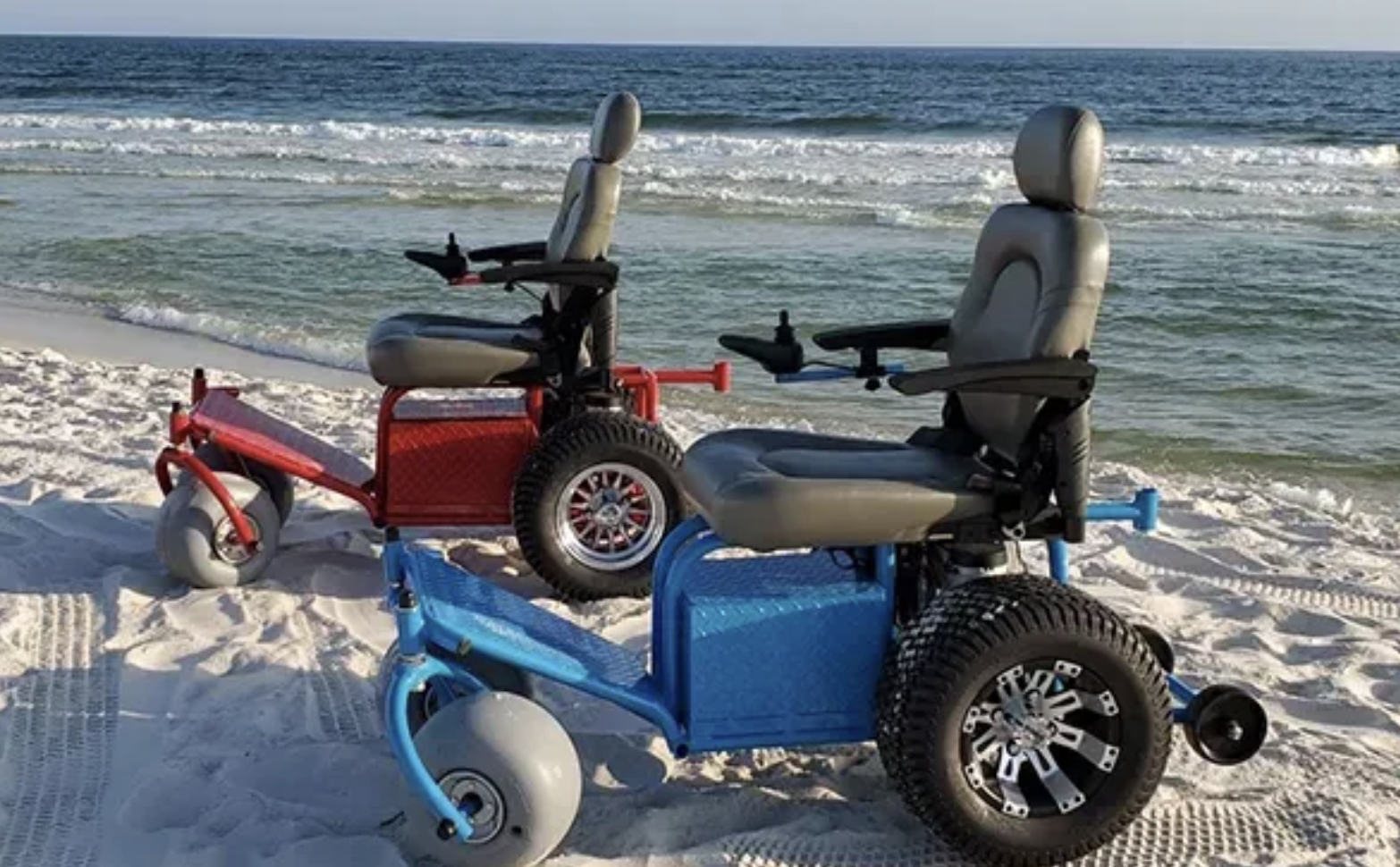 Beach wheelchair rentals in Panama City, Florida