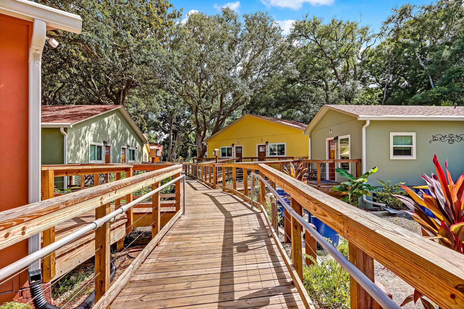 Wheelchair accessible rooms at Sea Cottages of Amelia