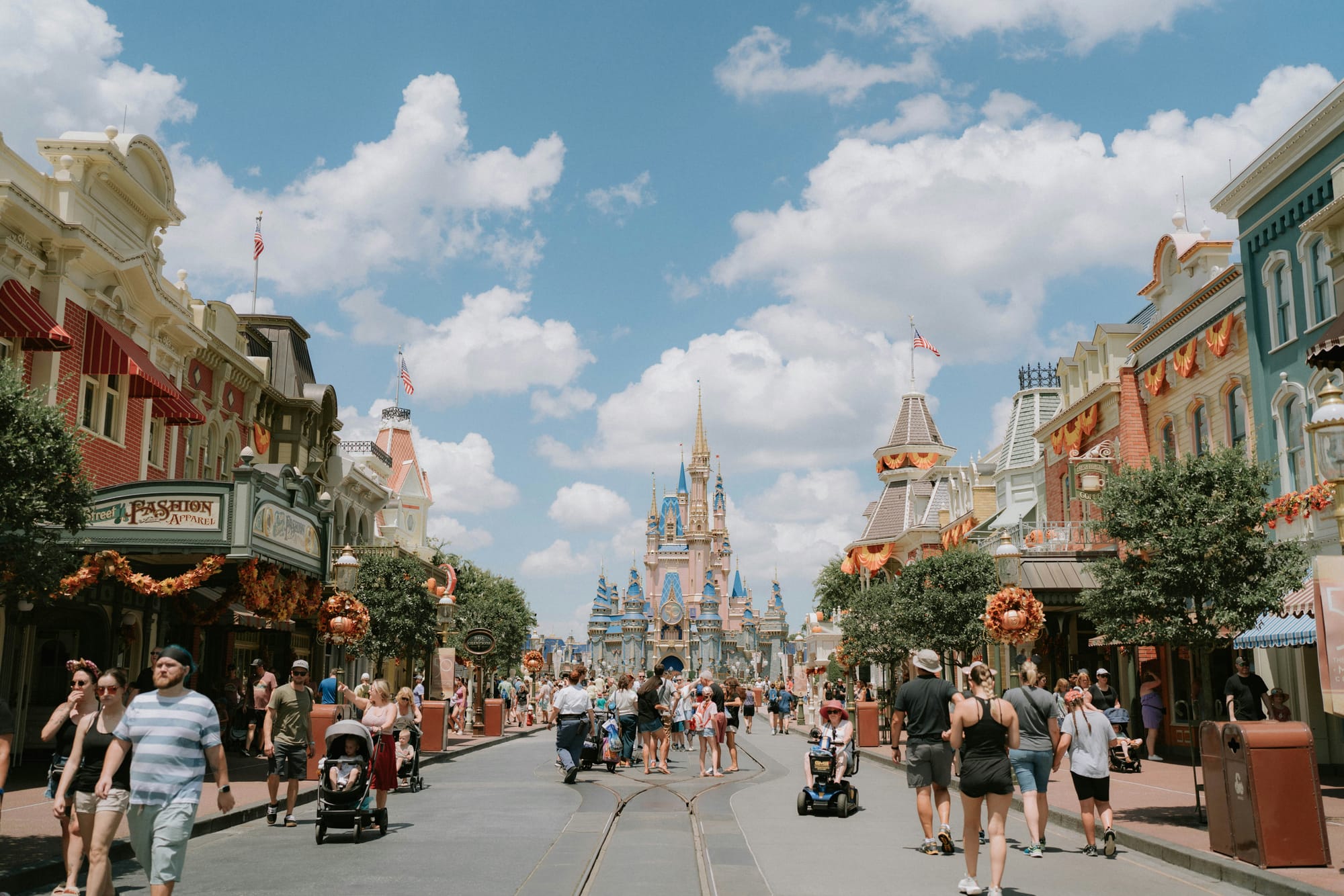 Wheelchair user at Disney World