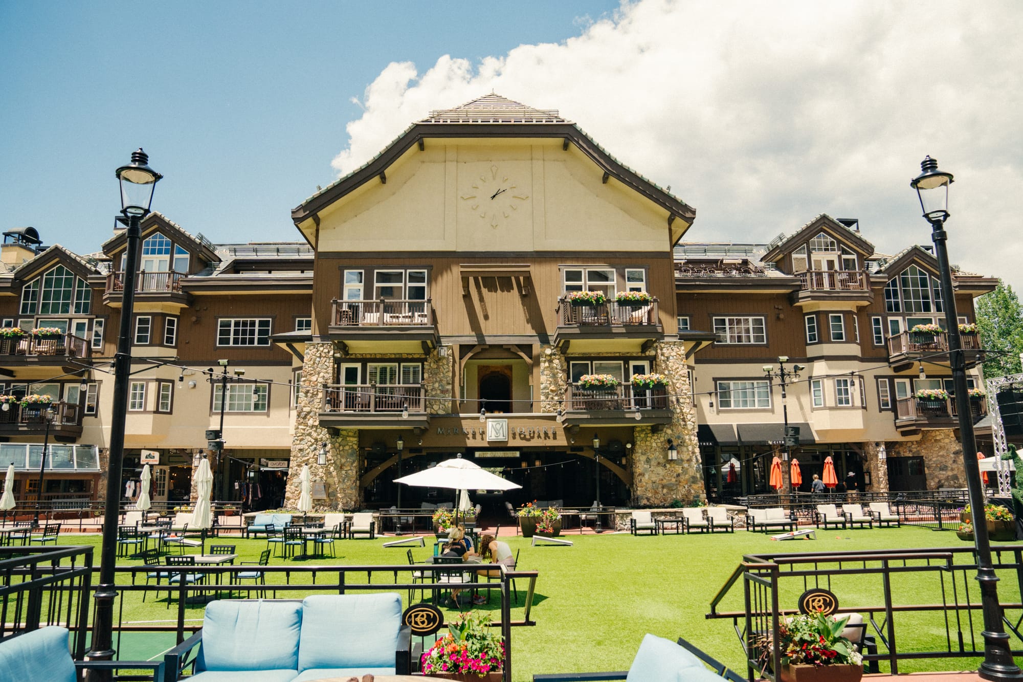View of Market Square in Beaver Creek Village