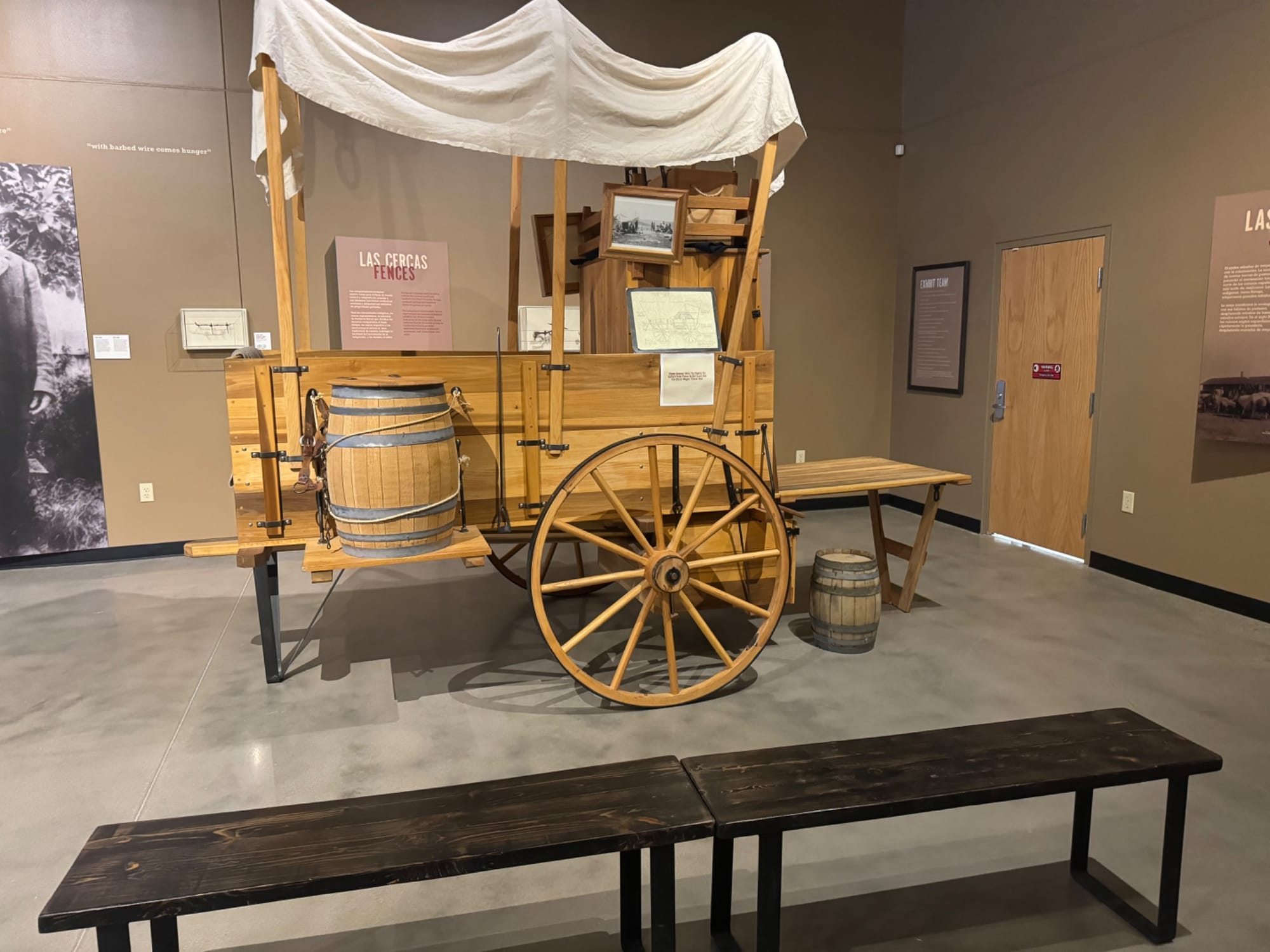 Exhibits at El Pueblo History Museum