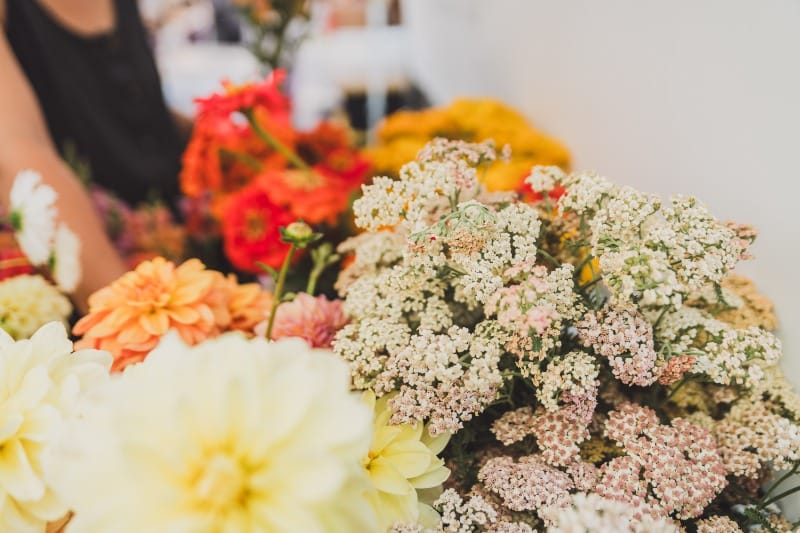 Flowers at the Bend Farmers Market