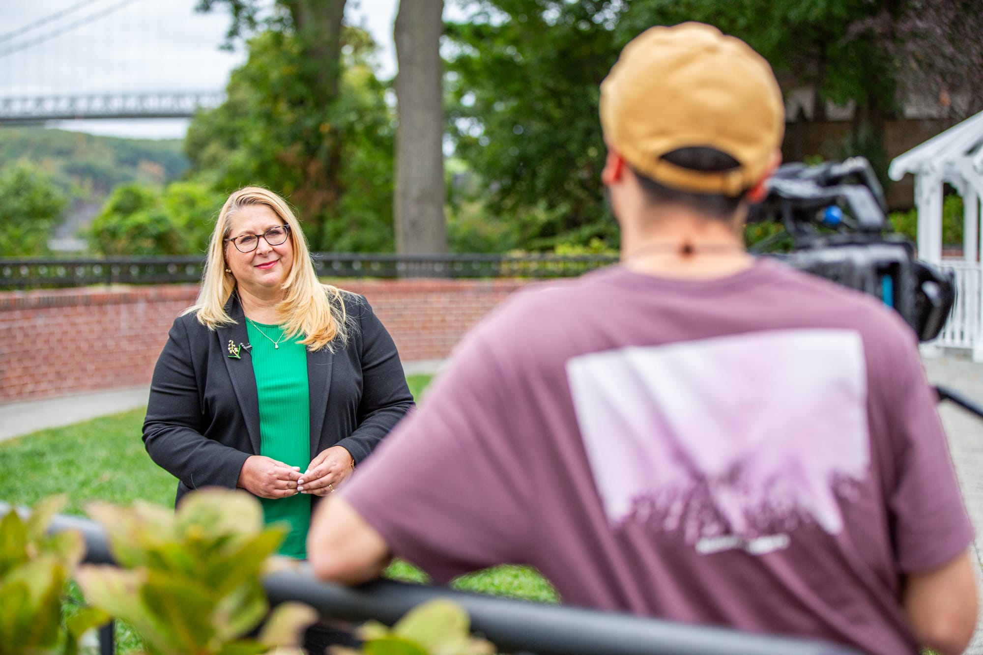 Melaine Rottkamp discussing Dutchess Tourism's initiative enhancing accessibility