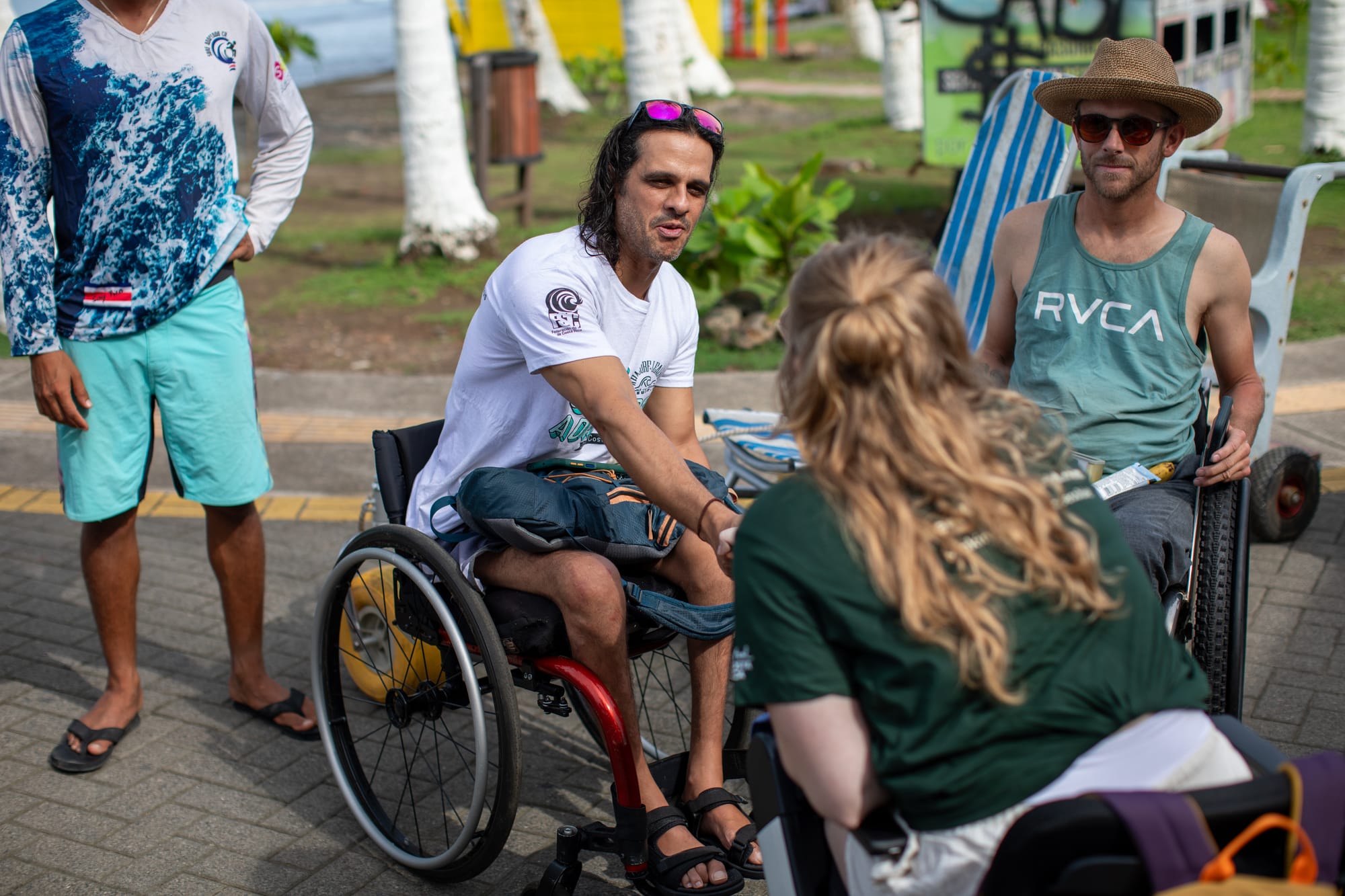 Wheelchair users meeting in Costa Rica