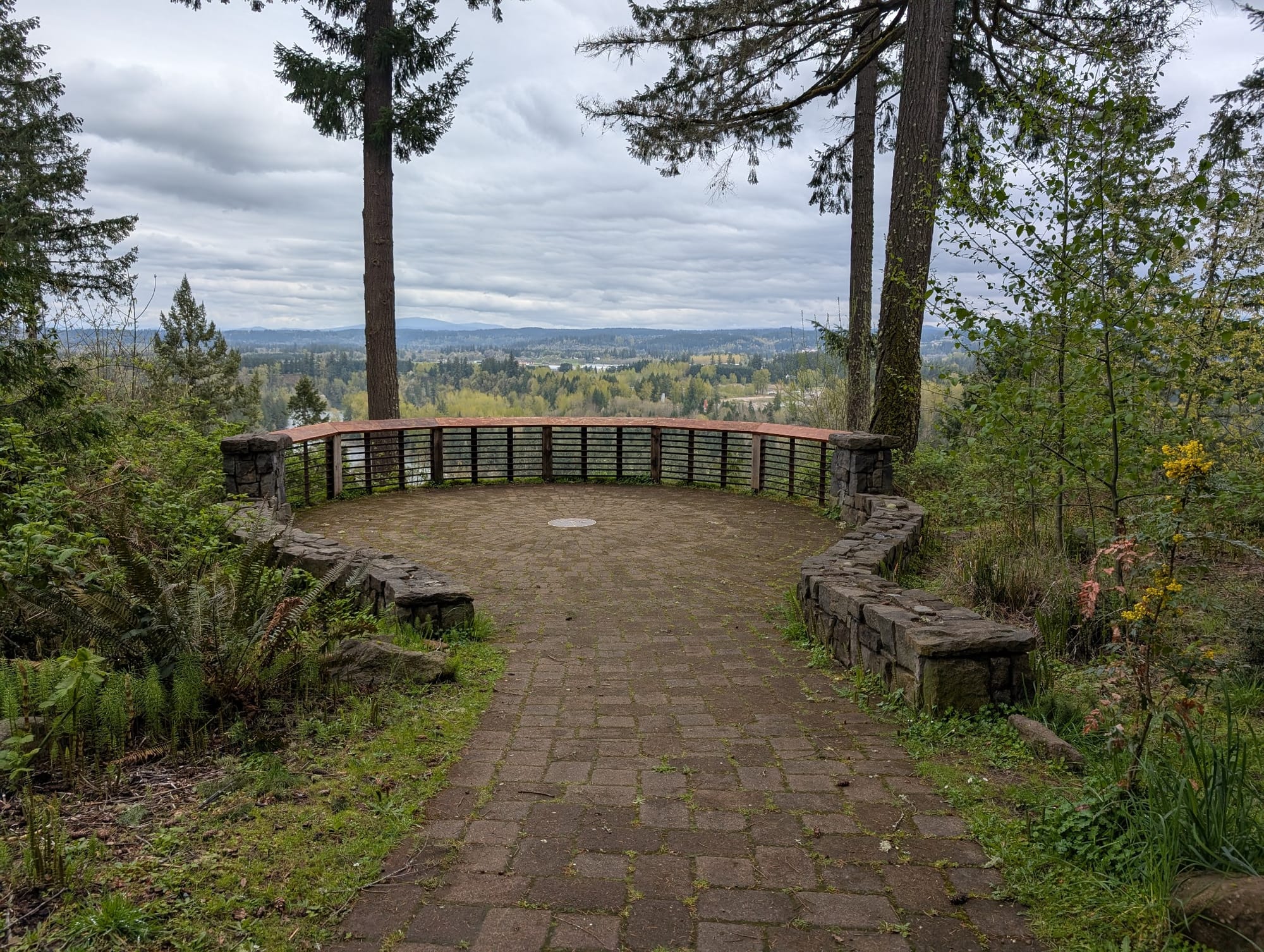 Lookout at Milo McIver State Park
