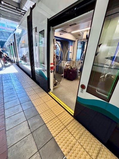 Line 1 at Link Light Rail in Seattle