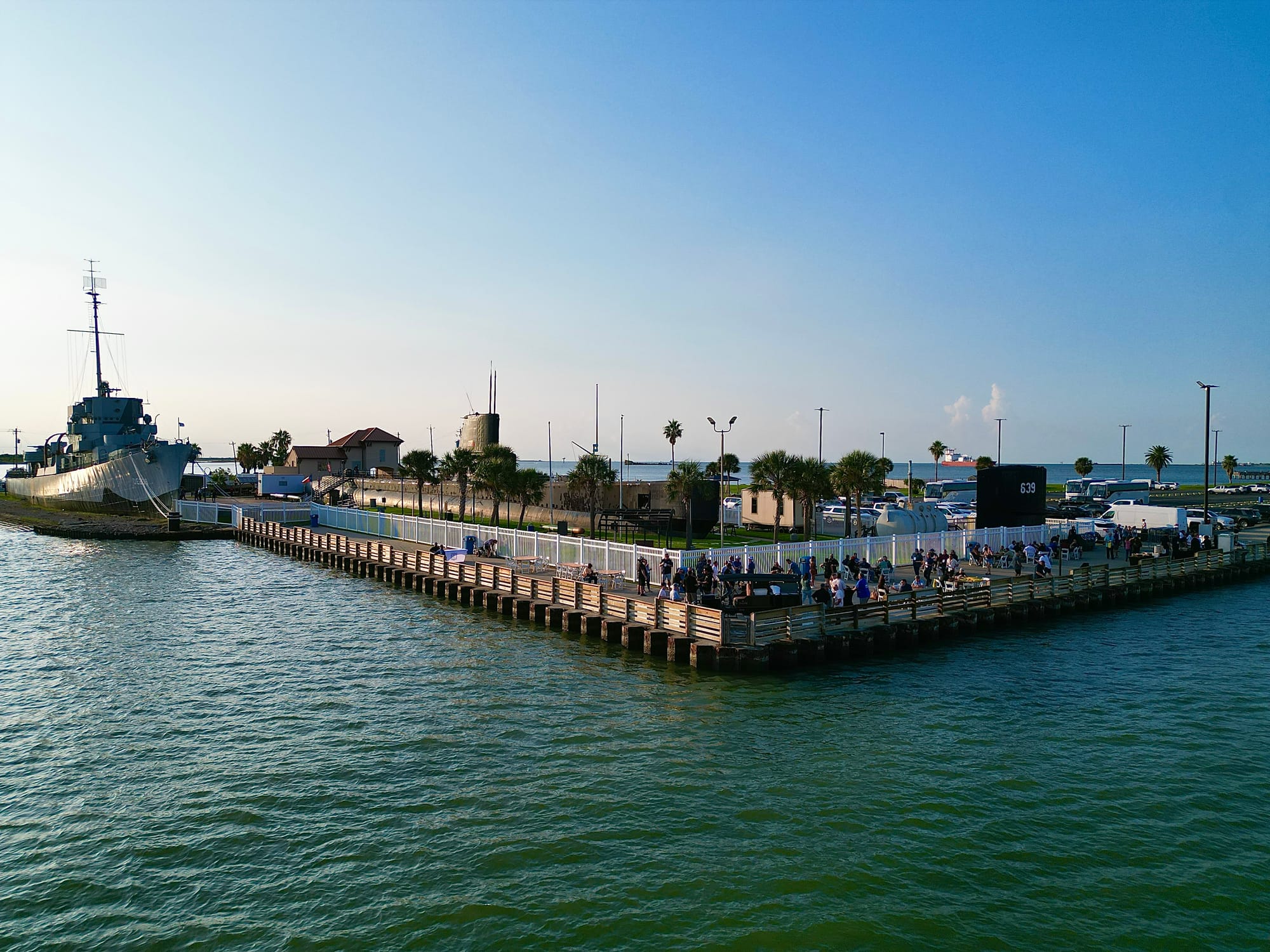 Seawolf Park in Galveston