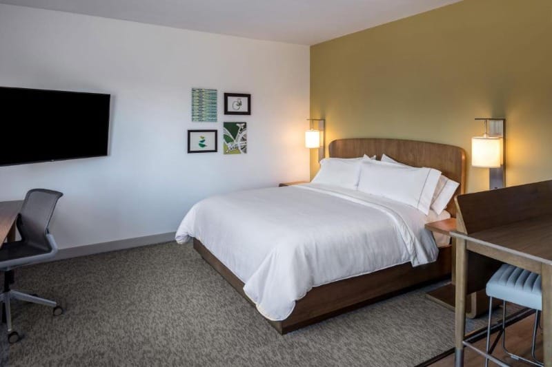 Accessible bedroom at Element Bend hotel