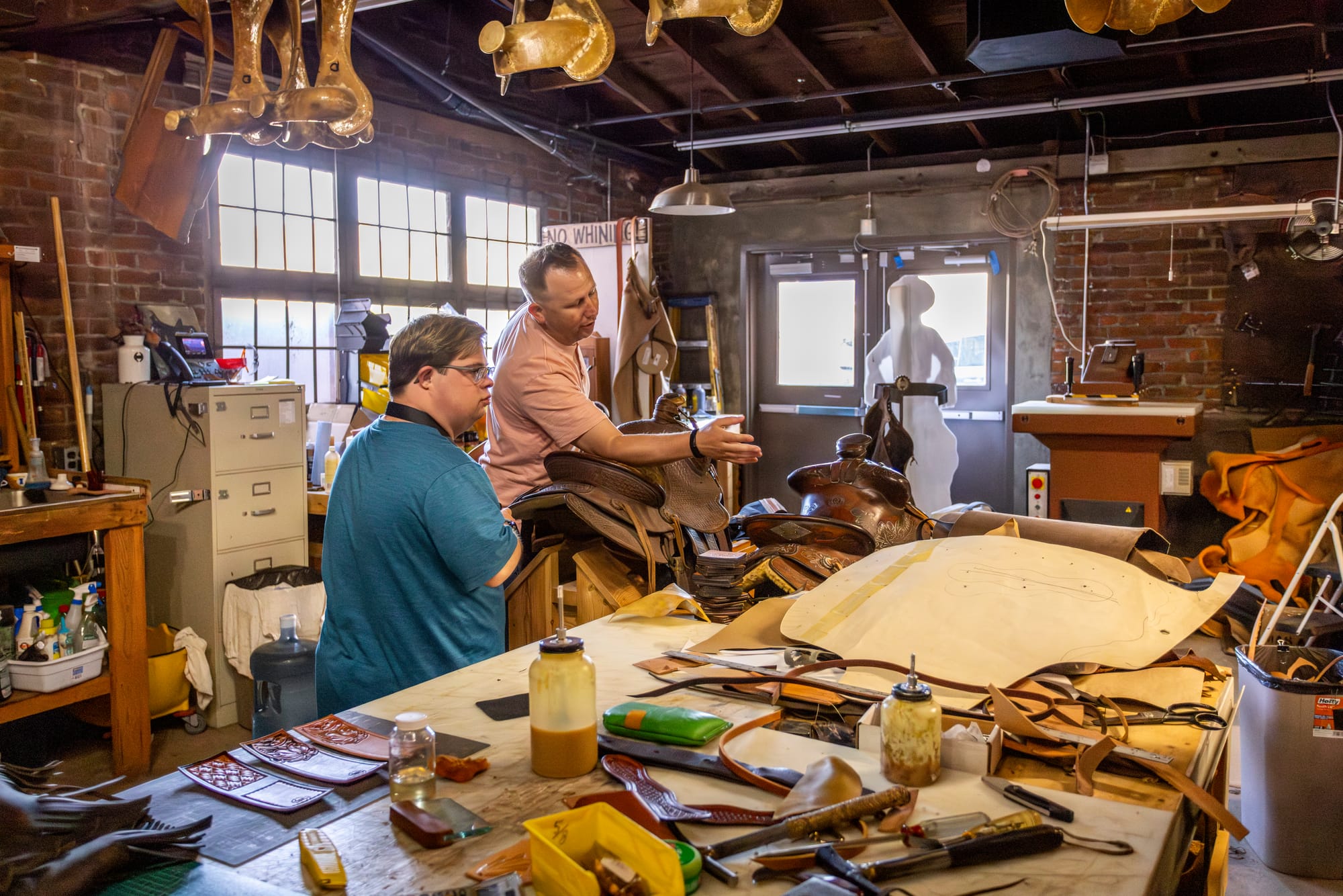 An accessible tour of Pendleton Woolen Mills