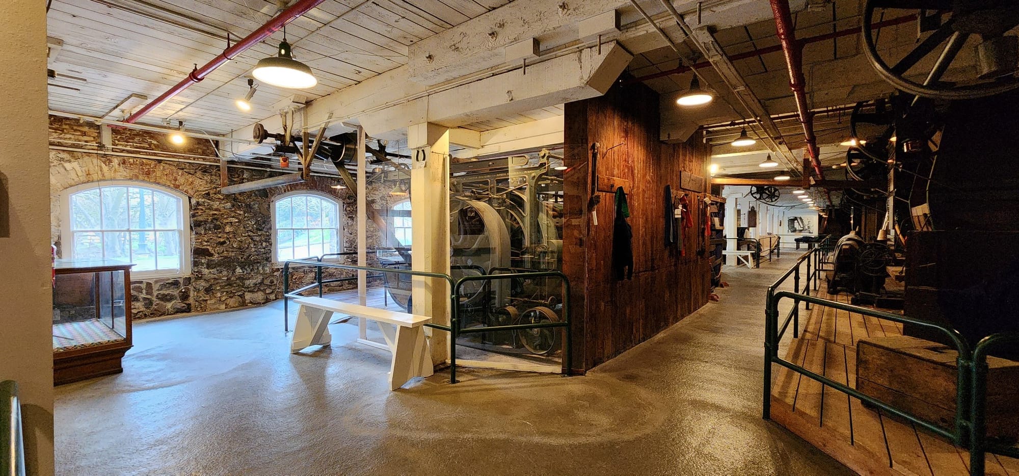 Inside of Willamette Heritage Center