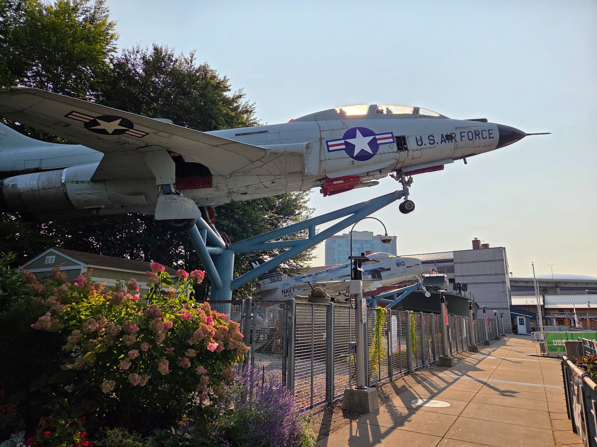 U.S Air Force plane at Buffalo and Erie County Naval & Military Park