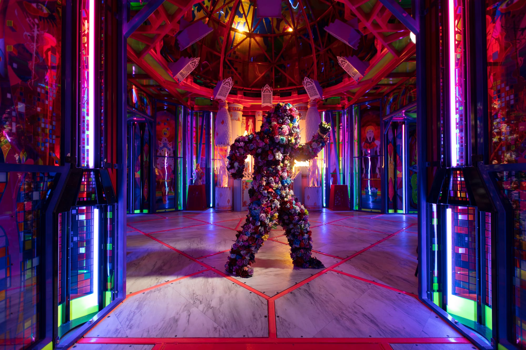 Exhibit at Meow Wolf Denver