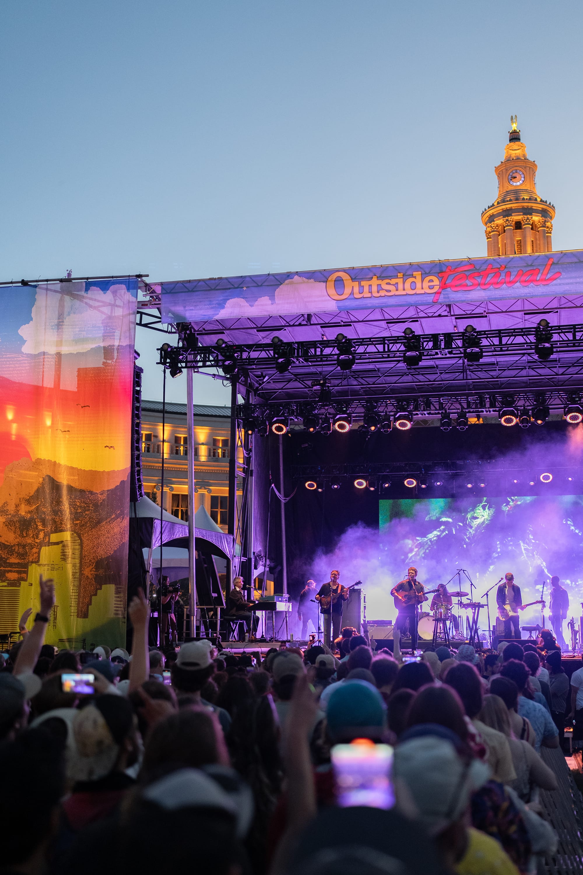 Concert at Outside Festival