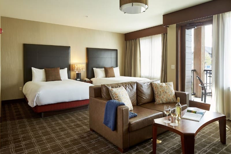 Accessible room at Tetherow Resort in Bend