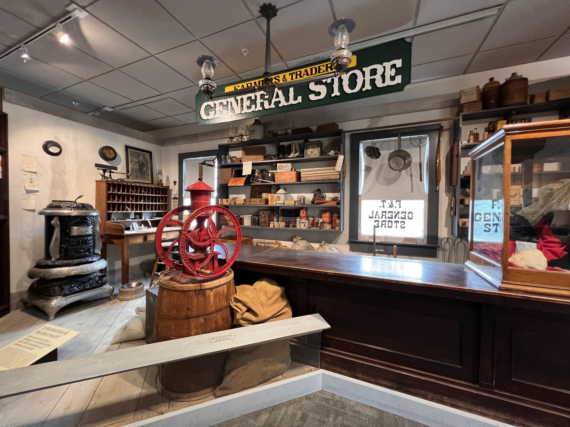 General Store exhibit at Erie Canal Museum in Syracuse