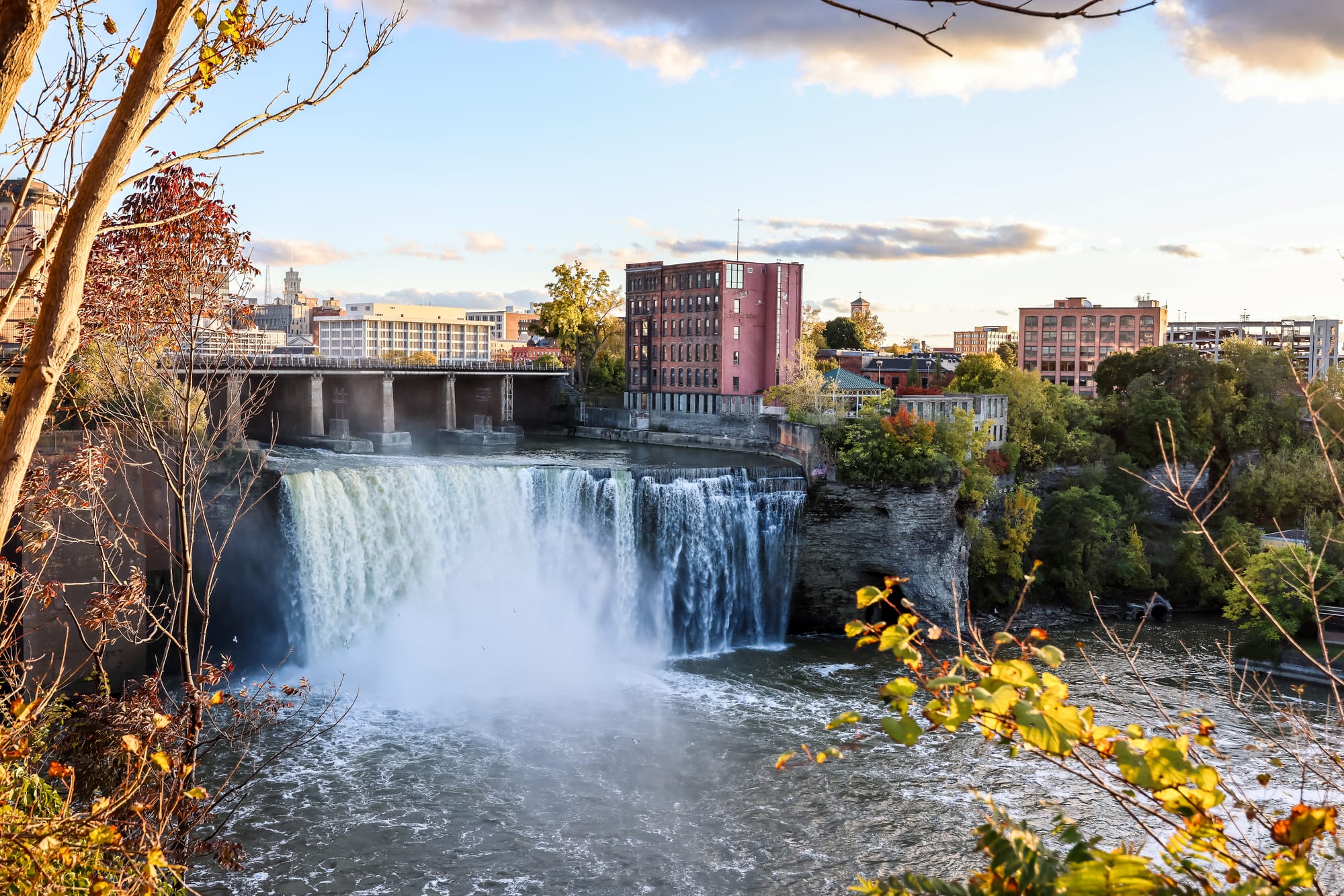 High Falls in Rochester, NY