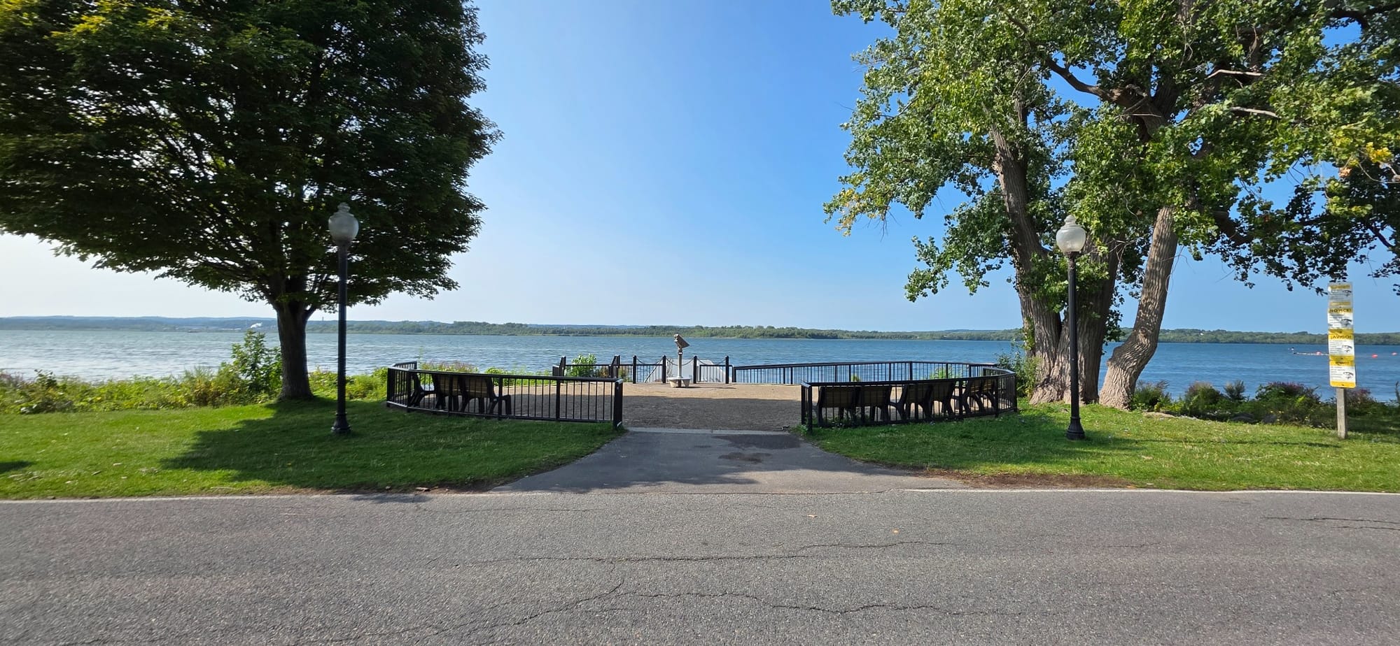 Lookout at Onondaga Lake Park in Syracuse