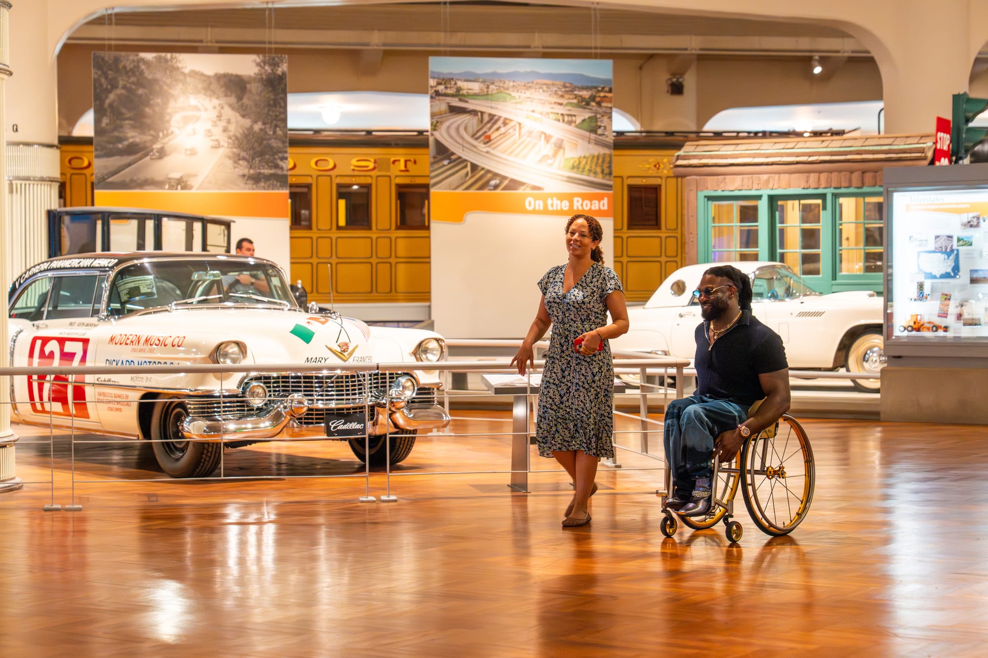 Matt Scott, wheelchair user, and a guided tour of Henry Ford Museum