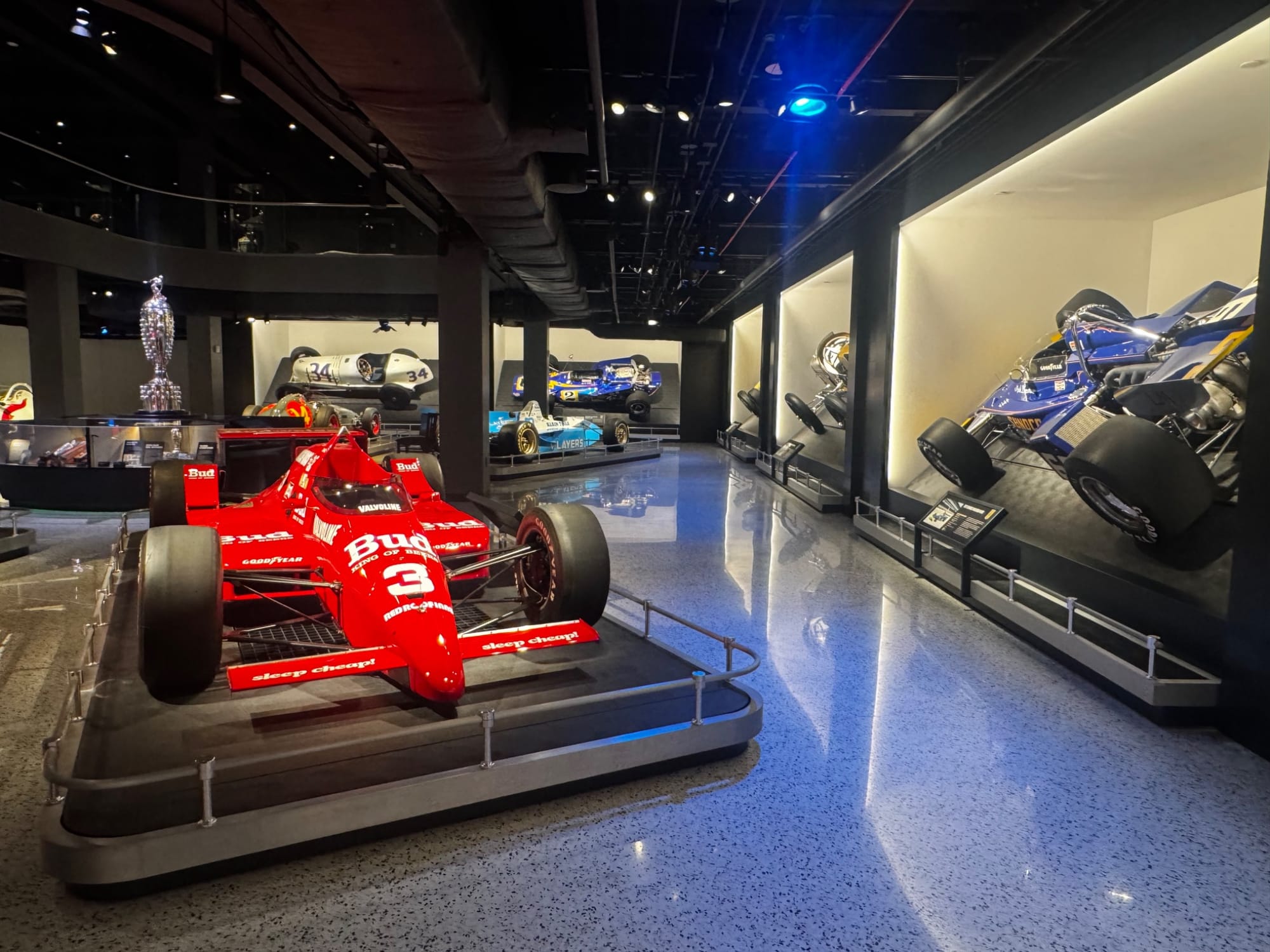 Old car at Indianapolis Motor Speedway Museum
