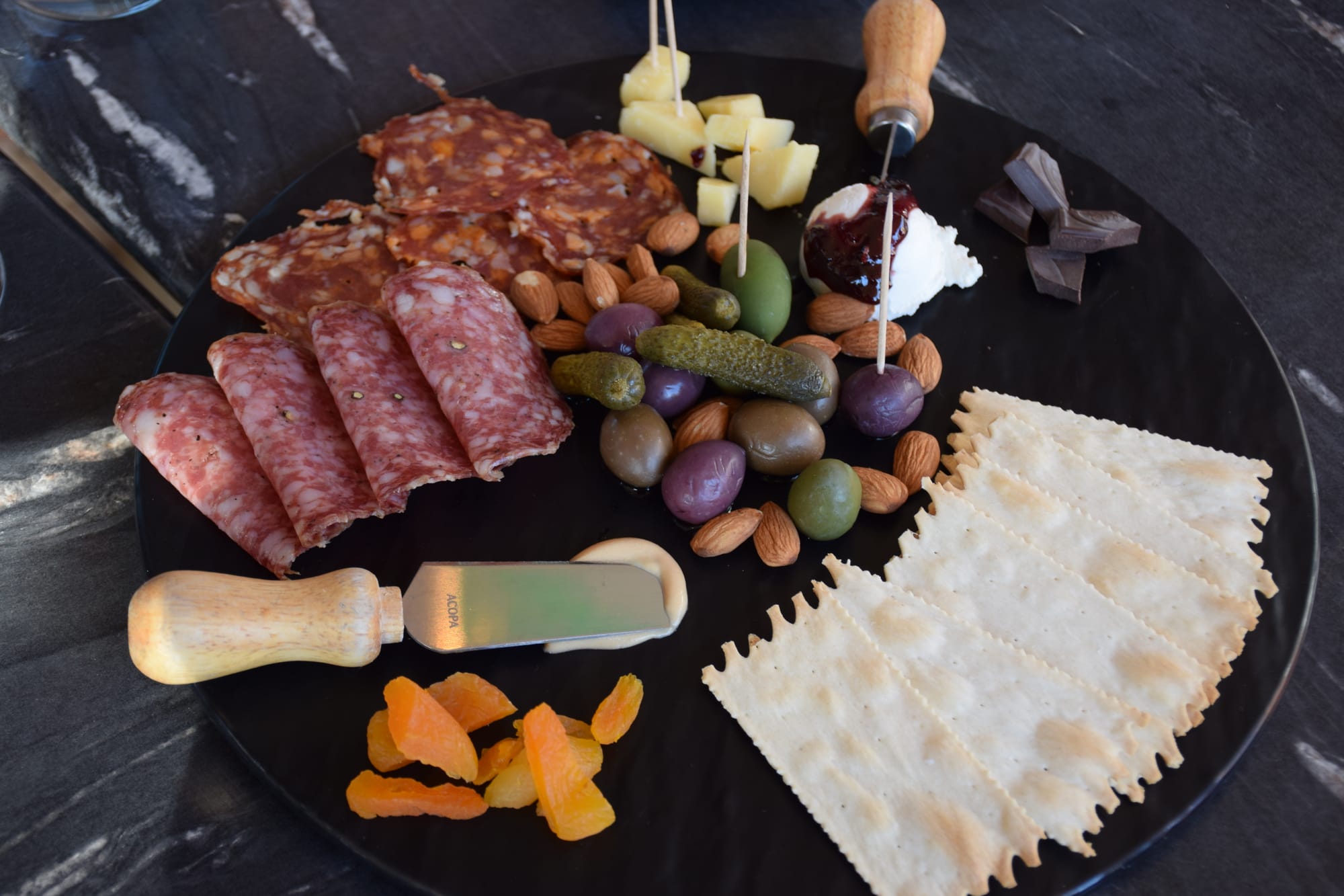 Charcuterie board at Wine Collective in Scottsdale