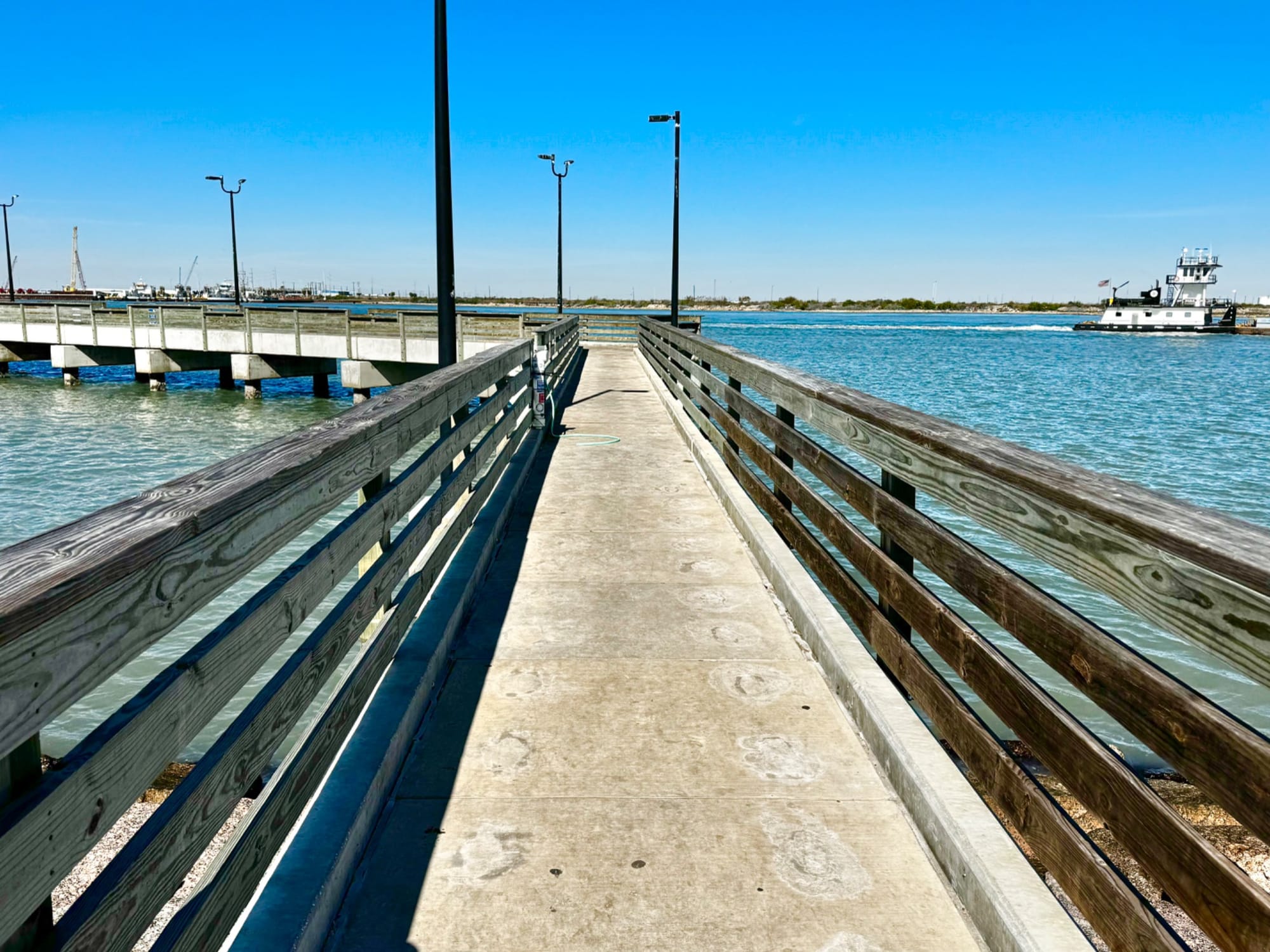 Accessible boardwalk at Roberts Point Park in Port Aransas