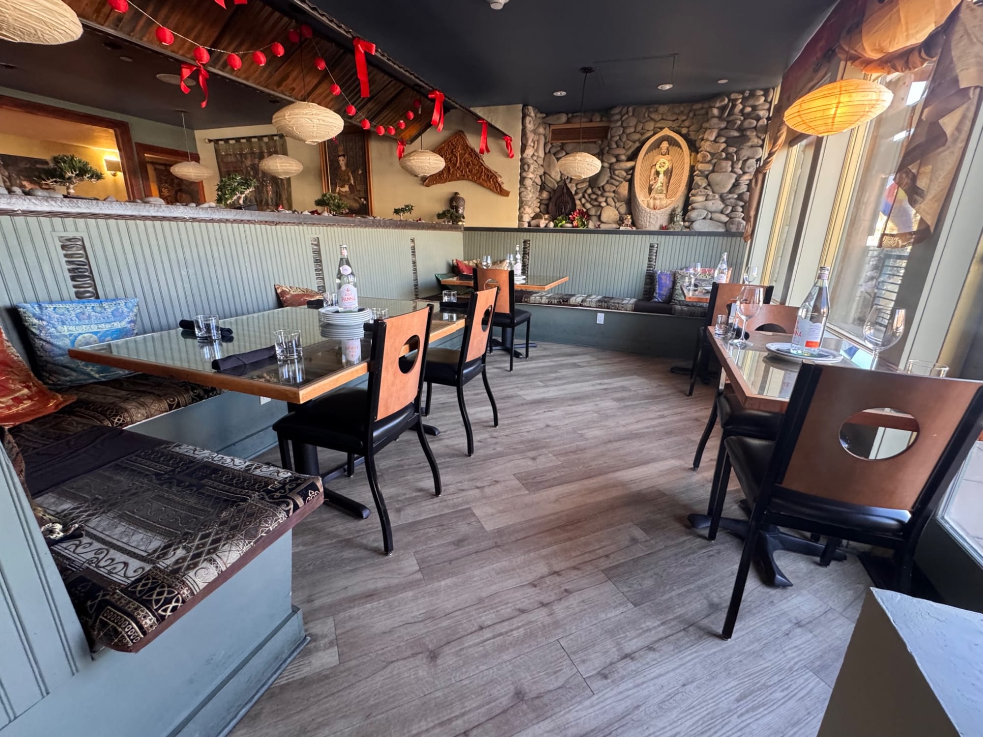 Dining room of Siam Talay Grille in Telluride