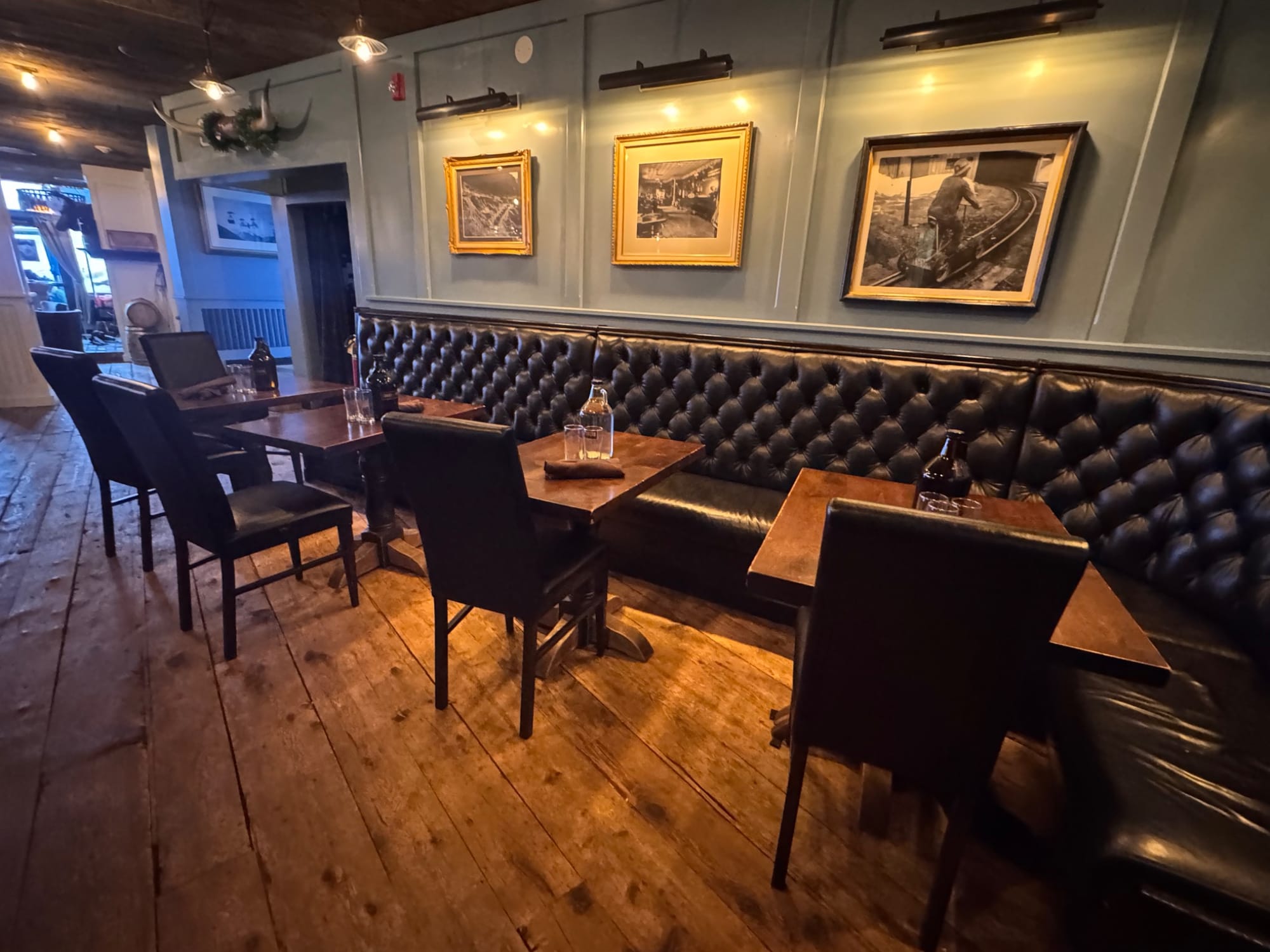 Dining room at Tomboy Tavern in Telluride