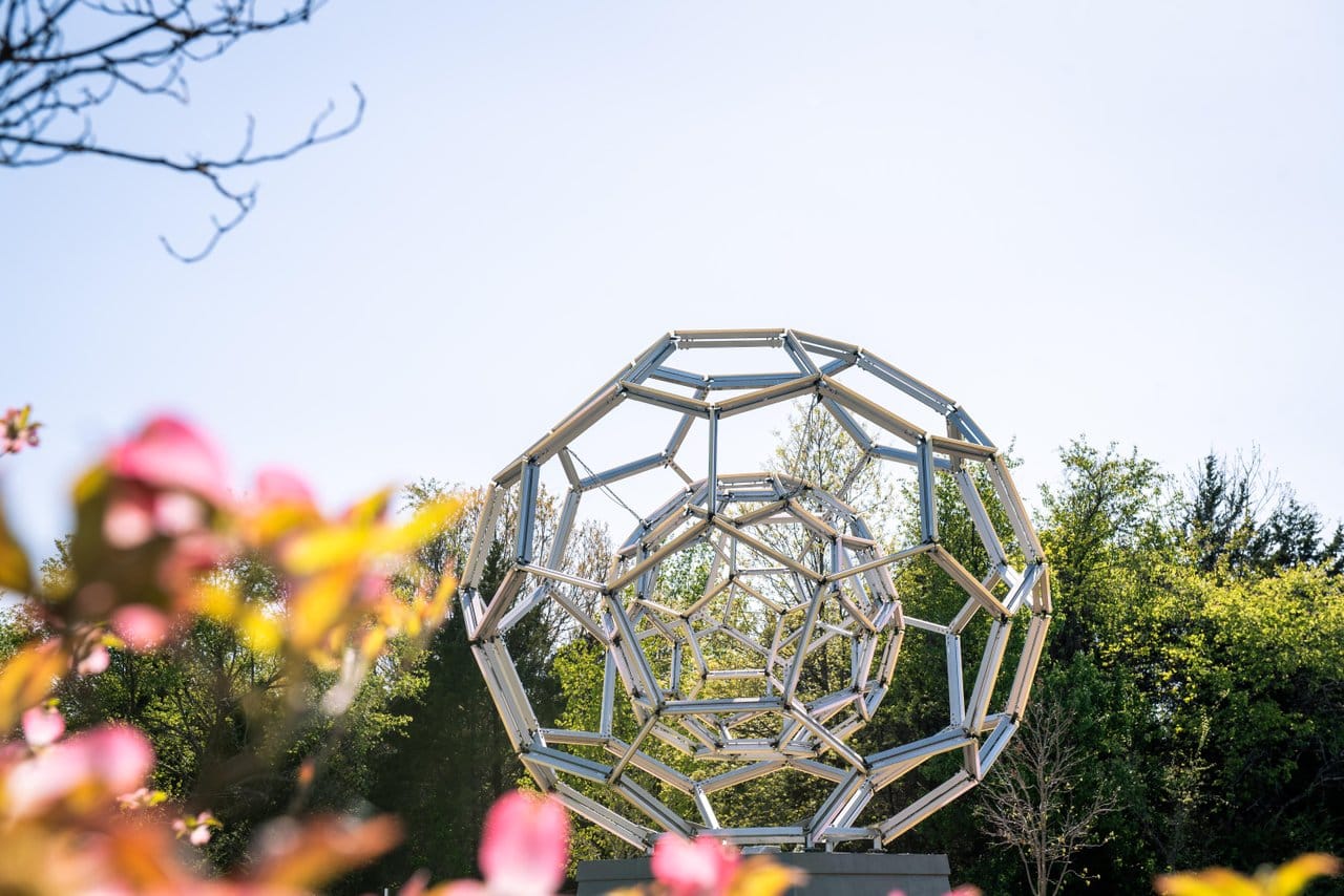 Ball exhibit at Crystal Bridges Museum of American Art