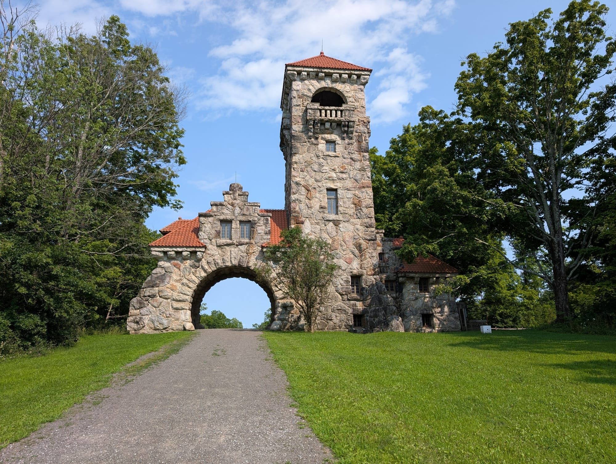 Outside of Mohonk Preserve