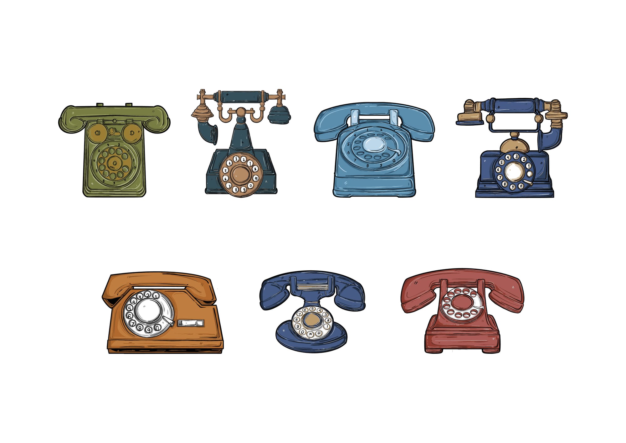 old phones