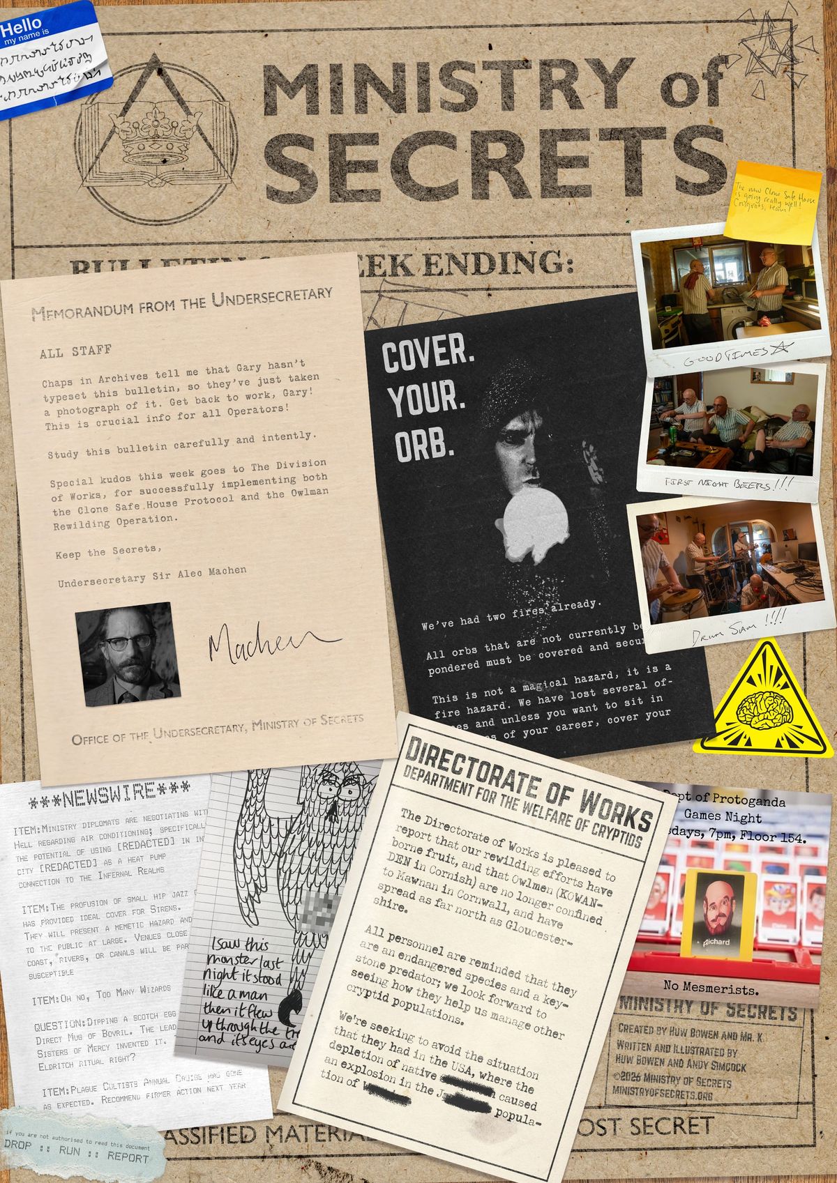 OPERATOR BULLETIN MOS001 // MOSTLY SECRET //