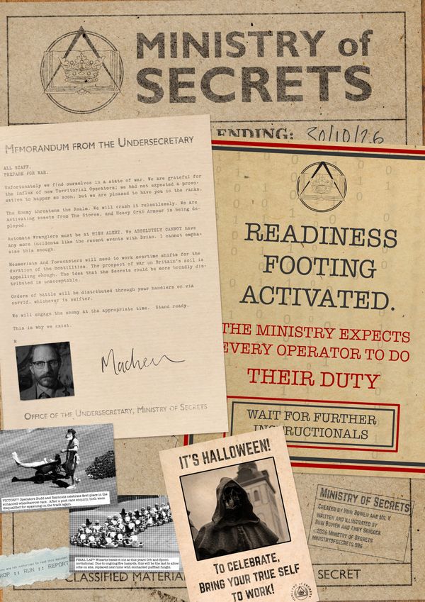 OPERATOR BULLETIN MOS006 // PREPARE FOR WAR //