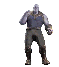 Thanos dancing. 