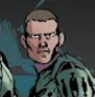 A background Zentradi character with an unamused look on his face.