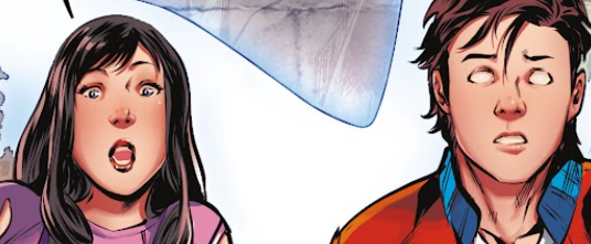 Rick and Minmei looking shocked as they telepathically receive information about the Invid.