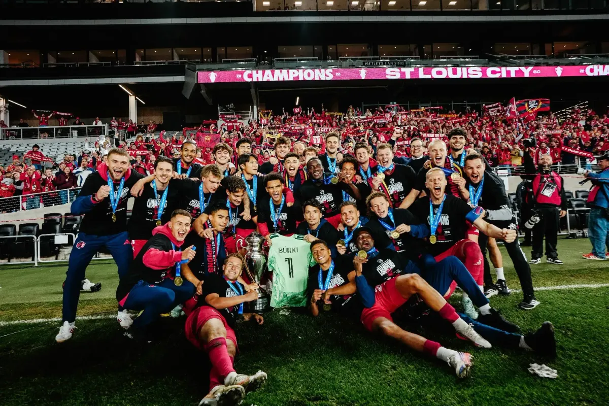 "That's the spirit of St. Louis." CITY SC win the US Open Cup.
