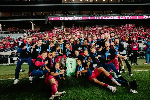 "That's the spirit of St. Louis." CITY SC win the US Open Cup.