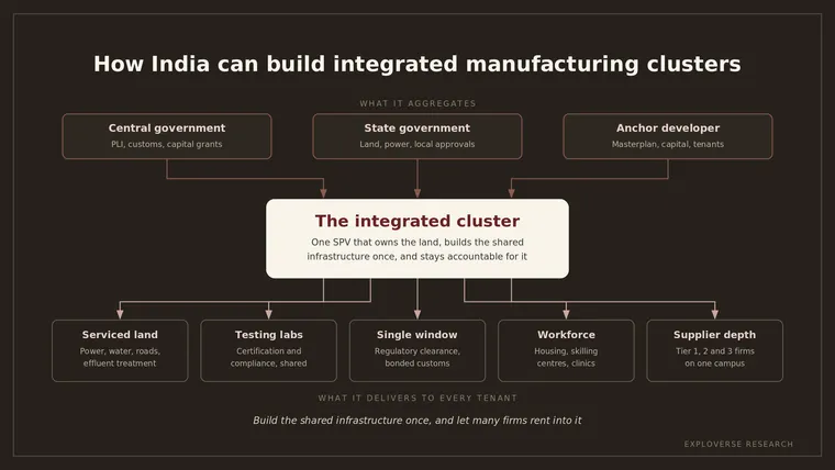 How India can build integrated manufacturing clusters