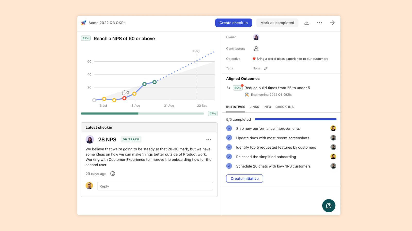 Updated Tability outcomes panel